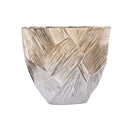 VASE, BRASS ANTIQUE