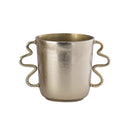 VASE, ANTIQUE BRASS