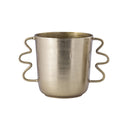 VASE, ANTIQUE BRASS