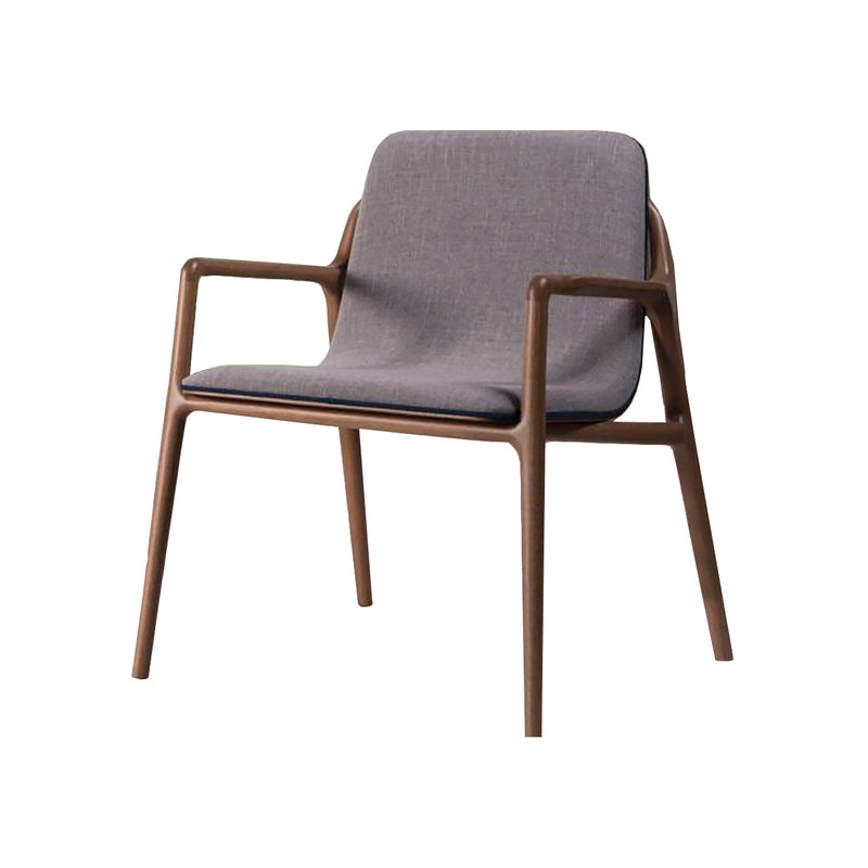 ***SILLA DE COMEDOR ALLEGRA EN TELA GRIS A-760