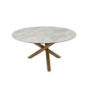 MESA DE COMEDOR DE EXTERIOR TOPE ESTILO MARMOL