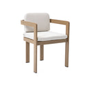 SILLA DE COMEDOR DALA EN METAL ESTILO MADERA N808-35, MH0918A