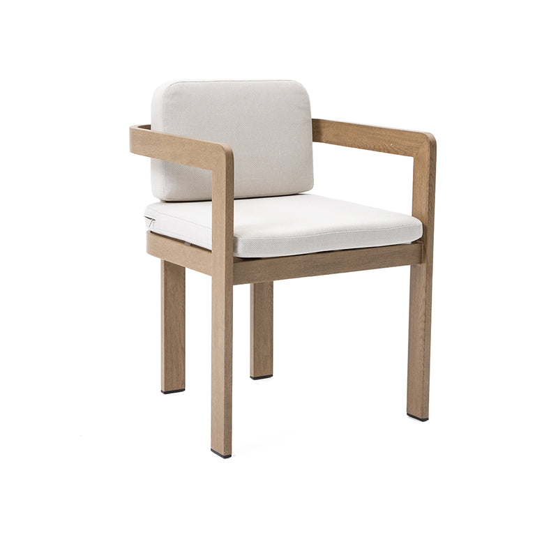 SILLA DE COMEDOR DALA EN METAL ESTILO MADERA N808-35, MH0918A