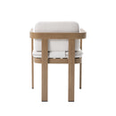 SILLA DE COMEDOR DALA EN METAL ESTILO MADERA N808-35, MH0918A