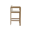 TABURETE DE BAR DE EXTERIOR DALA EN METAL ESTILO MADERA MH0918A, N808-35