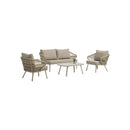 SET DE EXTERIOR DOVE EN ALUMINIO 4PCS