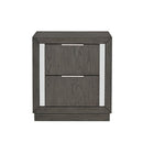 CAMA QUEEN 9004 + 1 MESITA DE NOCHE - 2PCS