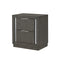 CAMA QUEEN 9004 + 1 MESITA DE NOCHE - 2PCS
