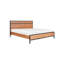 CAMA KING NATURAL Y PATAS NEGRA