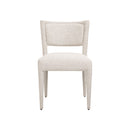 SILLA DE COMEDOR EN TELA BEIGE