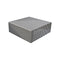 MESA  DE CENTRO BLANCA Y NEGRO CON PATRONES GEOMETRICOS