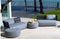 SECCIONAL DE EXTERIOR SOFT GRIS 4PCS