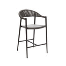 PRAGE BARSTOOL W/BACK AND ARMREST