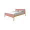 CAMA FULL "ARTIE" + 1 MESITA DE NOCHE ROSADO - 2PCS