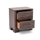 MESA DE NOCHE BERETTA EN ACABADO DE MADERA