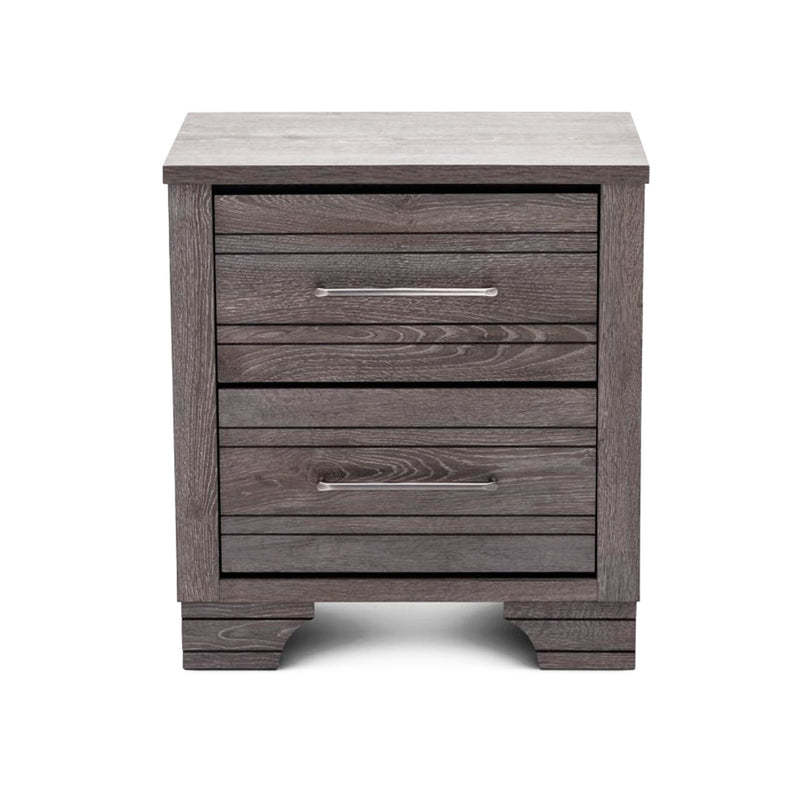 MESA DE NOCHE BERETTA EN ACABADO DE MADERA