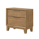 JUEGO DE HABITACION "FLORIAN NATURAL" - CAMA QUEEN