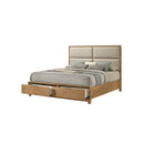 JUEGO DE HABITACION "FLORIAN NATURAL" - CAMA KING