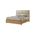 JUEGO DE HABITACION "FLORIAN NATURAL" - CAMA KING