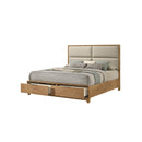 JUEGO DE HABITACION "FLORIAN NATURAL" - CAMA KING