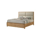JUEGO DE HABITACION "FLORIAN NATURAL" - CAMA QUEEN