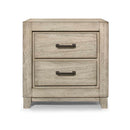 JUEGO DE HABITACION "ASHLAND B923W RUSTIC WHITE" - CAMA QUEEN