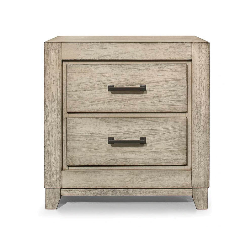 JUEGO DE HABITACION "ASHLAND B923W RUSTIC WHITE" - CAMA QUEEN