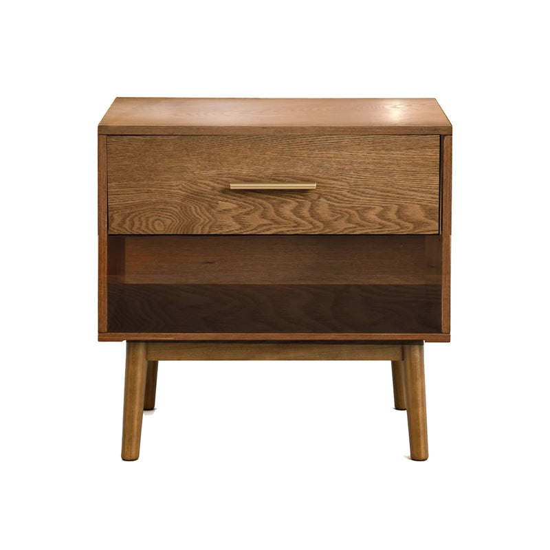 MESA DE NOCHE ACABADO DE MADERA