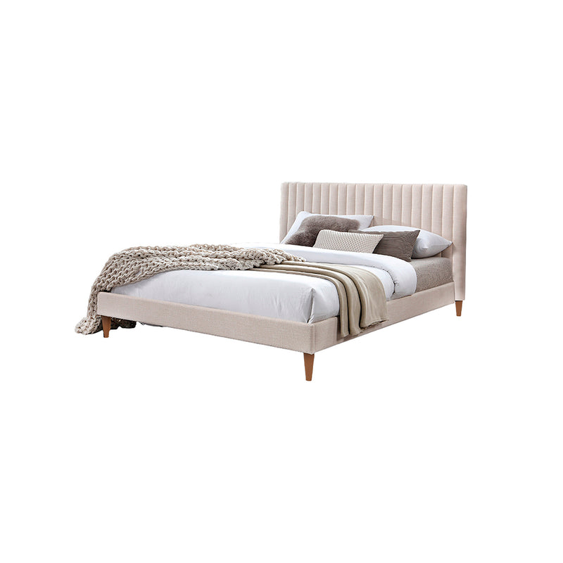 CAMA QUEEN LANGKA, PATAS MARRONES