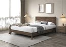 CAMA FULL ACABADO DE MADERA MARRON