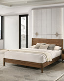 CAMA QUEEN ACABADO DE MADERA