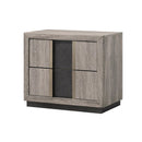 CAMA SANDRA QUEEN + MESITA DE NOCHE - 2PCS