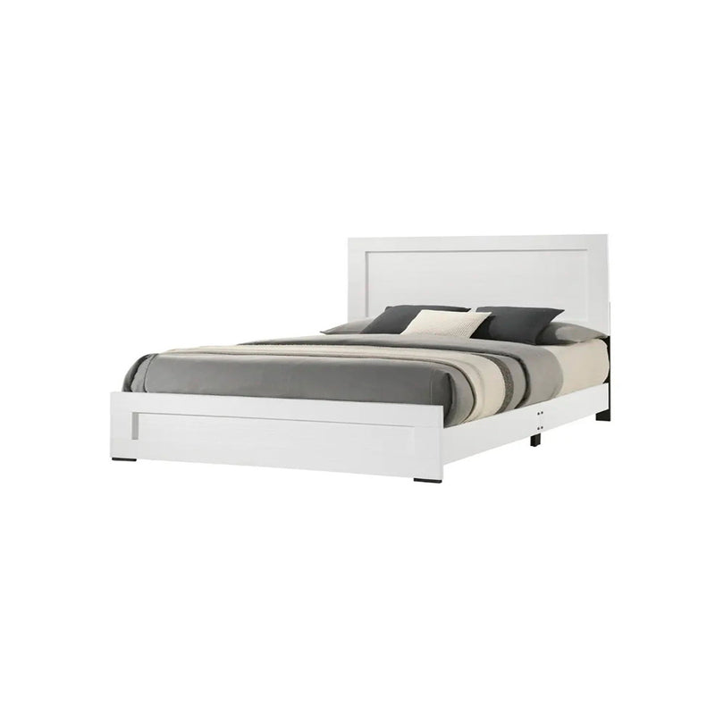 CAMA KING " C8377A"+1 MESITA DE NOCHE - 2PCS