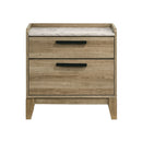 CAMA QUEEN "CONWAY"+ 1 MESITA DE NOCHE - 2PCS