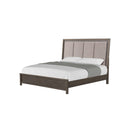 GRAY QUEEN BED