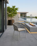 RAMA ALUM ROPE CHAIR, 2283PF6, CH6-D66