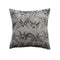 ***CUSHION WITH FILLER, VACUUM, PRINT, FOIL PRINT ON COTTON VELVET, BACK PLAIN