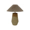 ***TERRACOTTA TABLE LAMP WITH SHADE