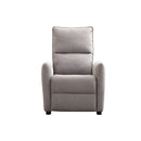 BUTACA RECLINABLE MANUAL EN TELA MARRON