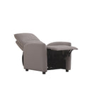 BUTACA RECLINABLE MANUAL EN TELA GRIS