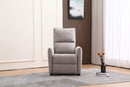 BUTACA RECLINABLE MANUAL EN TELA GRIS