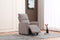 BUTACA RECLINABLE MANUAL EN TELA GRIS