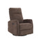 BUTACA RECLINABLE MANUAL EN TELA MARRON