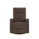 BUTACA RECLINABLE MANUAL EN TELA MARRON