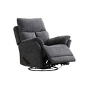 BUTACA RECLINABLE MANUAL EN TELA SMOKE GRAY