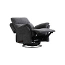 BUTACA RECLINABLE MANUAL EN TELA SMOKE GRAY