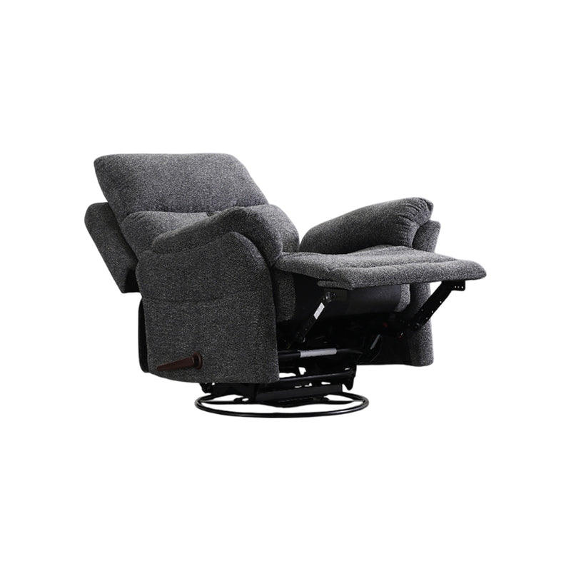 BUTACA RECLINABLE MANUAL EN TELA SMOKE GRAY