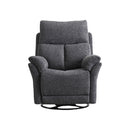BUTACA RECLINABLE MANUAL EN TELA SMOKE GRAY