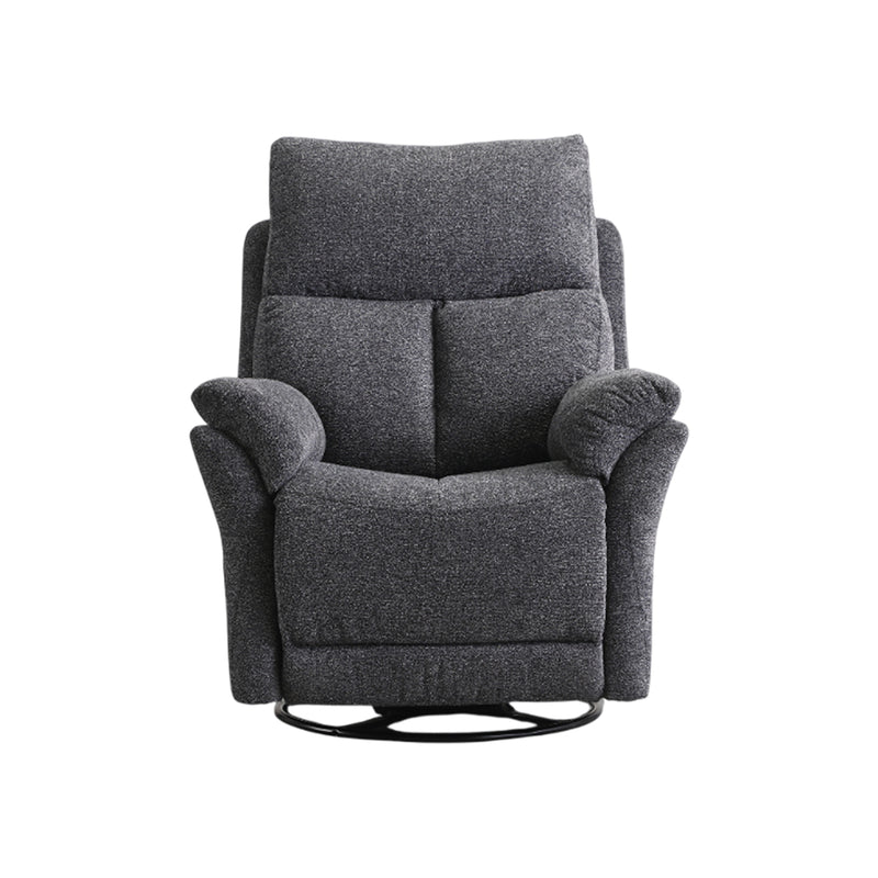 BUTACA RECLINABLE MANUAL EN TELA SMOKE GRAY