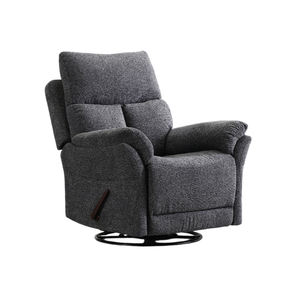 BUTACA RECLINABLE MANUAL EN TELA SMOKE GRAY